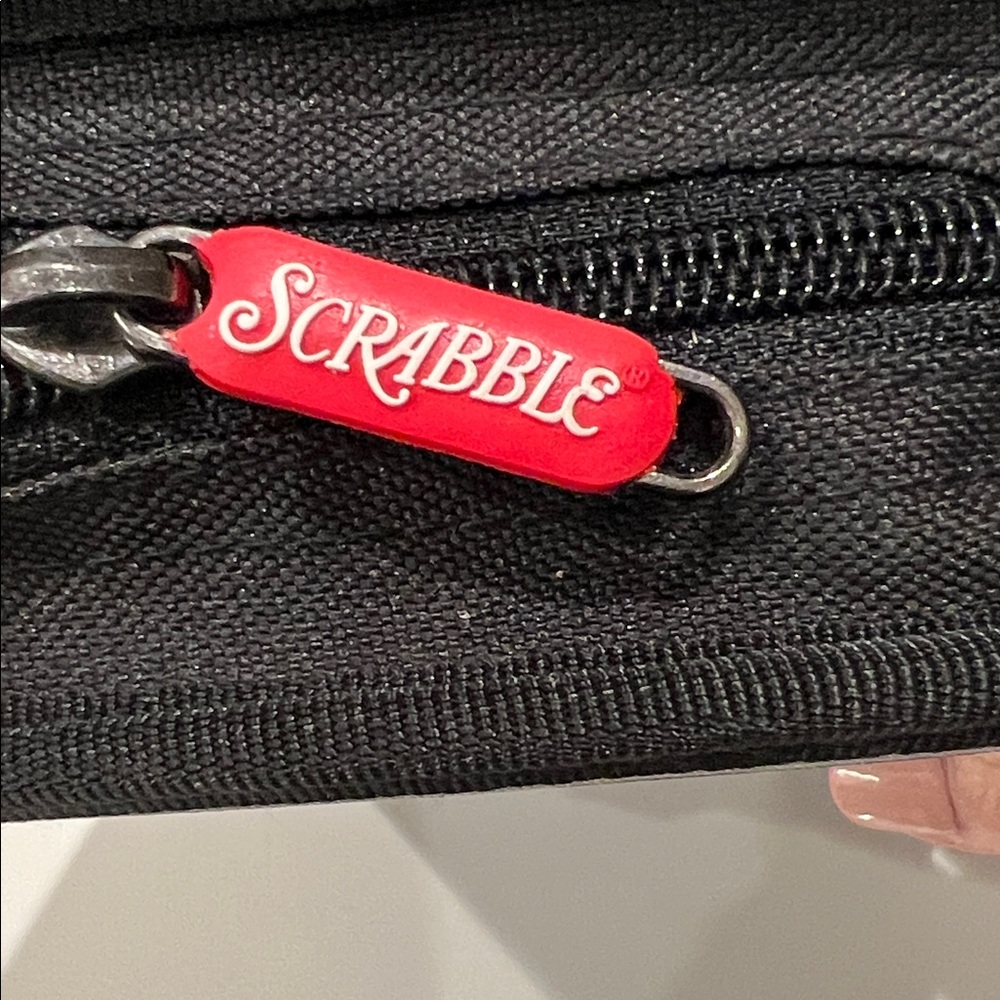 Travel Scrabble Game Zipper Case Crossword HASBRO Game Folio Edition NEW - Picture 4 of 13